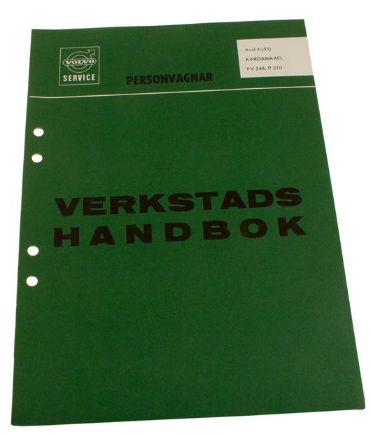 Verkstadsbok Kardan 544/210 Svenska i gruppen Volvo / PV/Duett / Miscellaneous /        / Litteratur 210 hos VP Autoparts Inc. (10206)