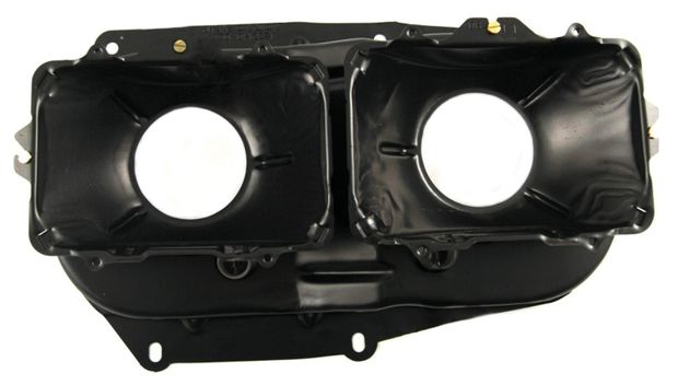 Headlight housing 240 81-93 USA rectangu in the group Volvo / 240/260 / Electrical components / Front lights / Headlight 240/260 dual rectangular at VP Autoparts Inc. (1235143)