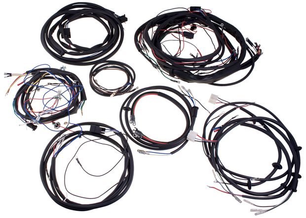 Wiring harness 122 WGN 65-68 (not US 68) in the group Volvo / Amazon/122 / Electrical components / Wiring / Wiring Amazon/122 B18 at VP Autoparts Inc. (254)