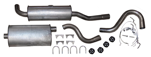 Exhaust half kit 740/940 cars w.cat. in the group Volvo / 940/960 / Fuel/exhaust system / Exhaust system / Exhaust system 940 B200/B230/B204/B234 at VP Autoparts Inc. (272259)