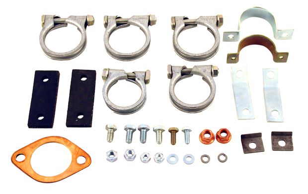 Mounting kit Exhaust system PV 9,61-66 in the group Volvo / PV/Duett / Fuel/exhaust system / Exhaust system / Exhaust system 544 B18 1962-66 at VP Autoparts Inc. (276494)