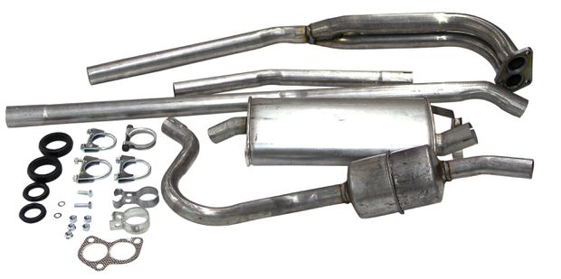 Exhaust system Amazon standard 67-70 in the group Volvo / Amazon/122 / Fuel/exhaust system / Exhaust system / Exhaust system Amazon/122 B18/B20 1967-70 at VP Autoparts Inc. (291130)