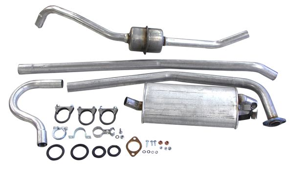 Exhaust system Amazon Wagon 62-66 B18 in the group Volvo / Amazon/122 / Fuel/exhaust system / Exhaust system / Exhaust system 122 wagon B18 1962-66 at VP Autoparts Inc. (291140)