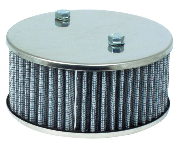 Air filter SU HIF Hi-Po.w/o vent,S-steel in the group Volvo / 140/164 / Fuel/exhaust system / Air filter / Air filter B20B "SU" at VP Autoparts Inc. (462853HP-RSS)