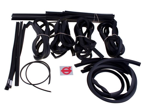 Door seal kit 122 Wagon without windlace in the group Volvo / Amazon/122 / Body / Window glass/rubber seals / Rubber kits & guide channels 122 wagon at VP Autoparts Inc. (507-3)