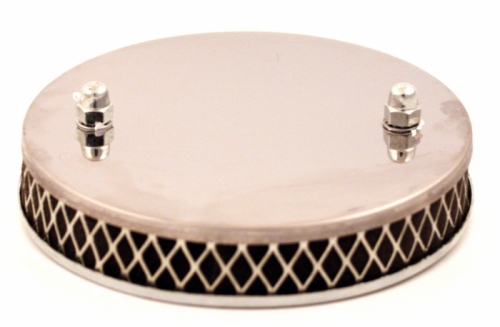 Air filter B16B chrome in the group Volvo / Amazon/122 / Fuel/exhaust system / Air filter / Air filter B14A/B16B at VP Autoparts Inc. (660447C)