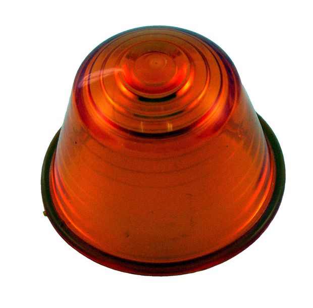 Turn signal lens PV/Duett 58-68 amber in the group Volvo / PV/Duett / Electrical components / Turn signal / Turn signal 544/210 B16/B18 1958-68 at VP Autoparts Inc. (666630)