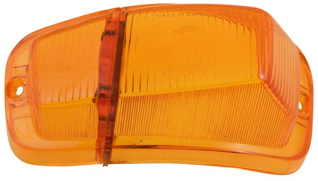 Flasher lens Amazon yellow/yellow LH in the group Volvo / Amazon/122 / Electrical components / Turn signal / Turn signal Amazon/122 B18/B20 at VP Autoparts Inc. (673238)