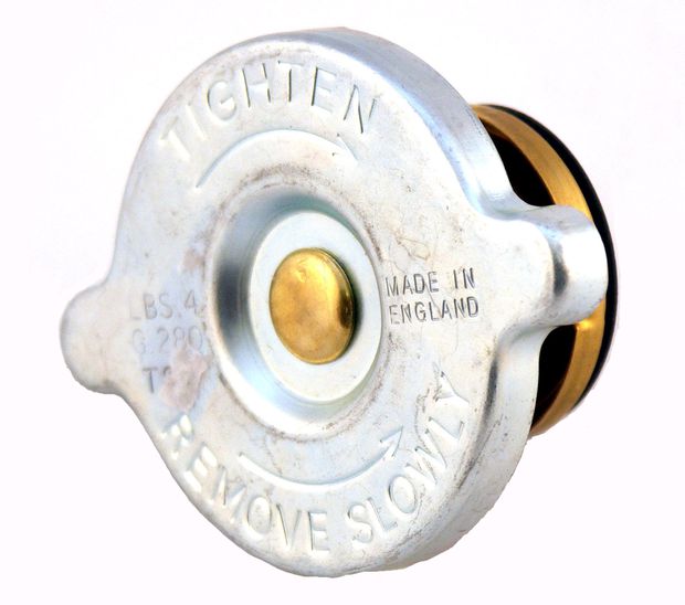 Radiator Cap A/C B4B/B16/B18 -66 in the group Volvo / 1800 / Cooling system / Cooling system 1800 1961-66 at VP Autoparts Inc. (87842)