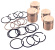 Piston kit with rings B16 0,040